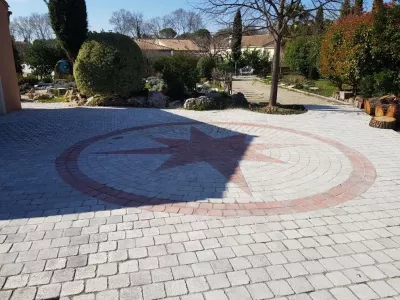 Mosaïque de jardin